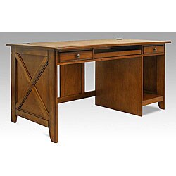Newport Country Style Home Office Oak Desk