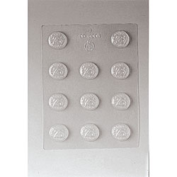 Paderno Digit 25 1.25-inch Chocolate Mold
