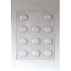 Paderno Digit 40 1.25-inch Chocolate Mold