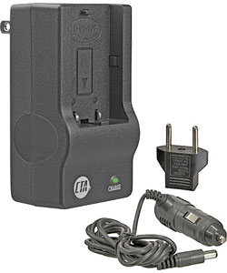 CTA Mini Rapid Charger Kit for Olympus LI-10B Battery