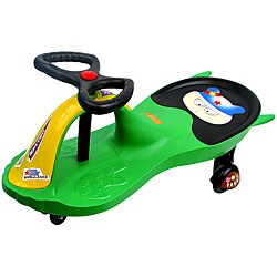 Green Ambulance Wiggle Ride-on Car