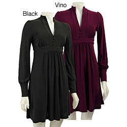 Essentials by A.B.S Women's Button-front Dress