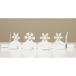 Sparkling Snowflake Tealight Candleholder