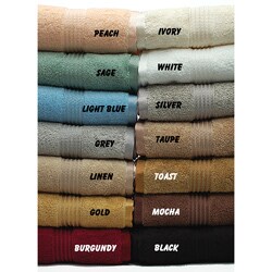 Luxurious Egyptian Cotton Bath Towels (Set of 4)