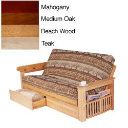 Picasso Full-size Futon Frame with Drawers