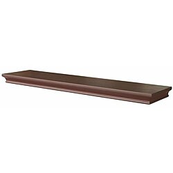 Mahogany 32-inch Floating Shelf