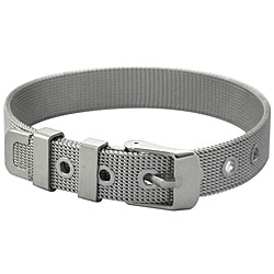 Stainless Steel Mesh Watchband-style Bracelet