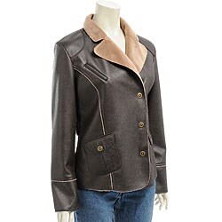 Montanaco Women's Faux Leather Jacket