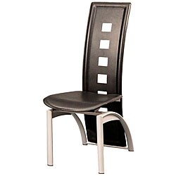 Black Tuxedo Dining Chairs (Set of 4)