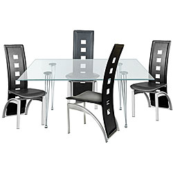 Tuxedo 5-piece Dining Table Set