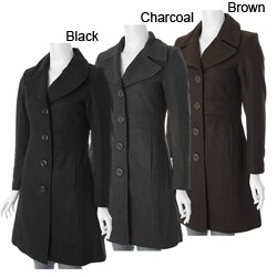Cavalini by Adi Junior's Button-down Wool Coat