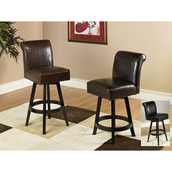 Leather Swivel Barstool