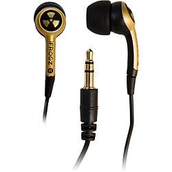 EarPollution Gold Plugz Stereo Earbuds