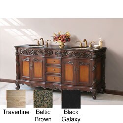Trenton 72-inch Double Sink Bathroom Vanity