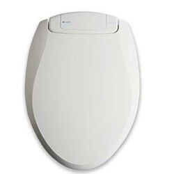 Brondell Breeza Deodorizing White Toilet Seat