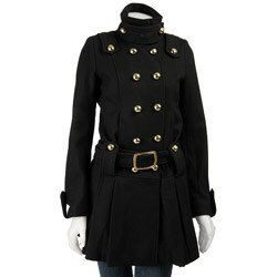 Honee Women's Low Belted Wool Jacket