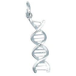 Sterling Silver DNA Charm