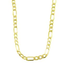 14k Yellow Gold 20-inch Figaro Chain