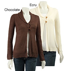 Press Women's Flap-neck Cardigan