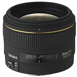 Sigma 30mm F/1.4 EX DC HSM Macro Lens for Canon