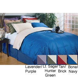 Reversible 245 Thread Count Down Comforter