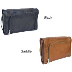 Piel Top Grain Leather Large Half-moon Utility Bag