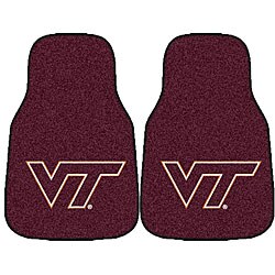 Virginia Tech 2-piece Car Mat Set