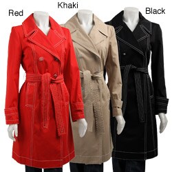 MICHAEL Michael Kors Women's Double-breasted Trench Coat
