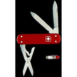 Swiss Army Esquire 5-tool Red Money Clip Knife