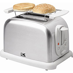 Team Stainless Steel 2-slice Toaster/ Bun Warmer
