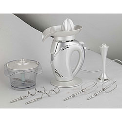 Kalorik White/ Silver 4-in-1 Combination Mixer