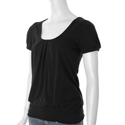 Self Esteem Junior Scoop Neck Banded Bottom Tunic