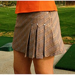 Green Tee Women's Swish Plaid Skort