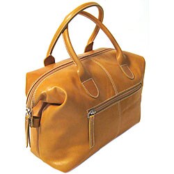 Floto Leather Natural Brown Chiara Bag