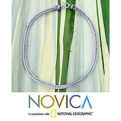 Sterling Silver 'Illusion' Necklace (Thailand)