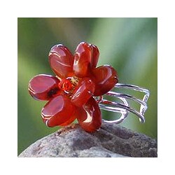 Carnelian 'Paradise' Ring (Thailand)