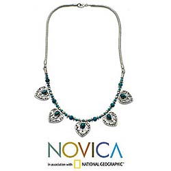 'Lotus Song' Necklace (Indonesia)