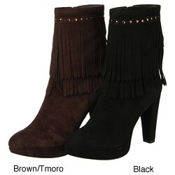 Via Spiga Women's 'Noelle' Fringe Ankle Boots