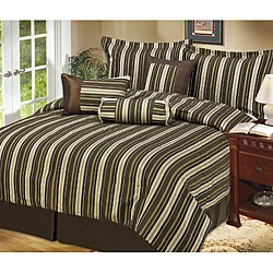 Classic Stripe 7-piece Comforter Set