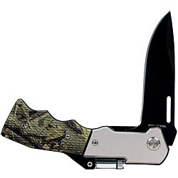 Spring Assisted 5-inch Pocket Knife with LED Light