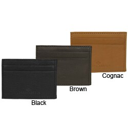 Joseph Abboud Men's Leather Money Clip