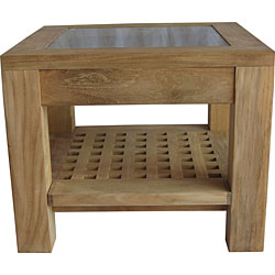 Cannes Solid Teak Side Table
