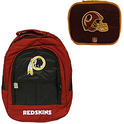 Washington Redskins Backpack/ Lunchbox Combo