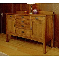 Mission Solid Oak Sideboard