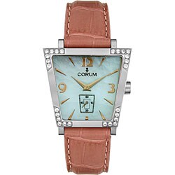 Corum Trapeze Women's Diamond Pink Strap Watch
