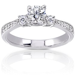 14k Gold 3/4ct TDW Diamond Engagement Ring (H-I, I1-I2)