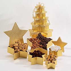 Star Studded Gift Tower