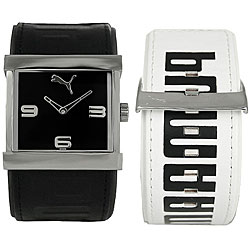 Puma Swap Women's Black/ White Strap Watch