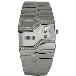 Puma Temptation Women's White Dial Steel Watch