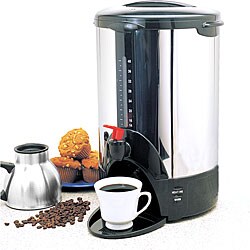 Stainless Steel 40-cup Thermal Layer Coffee Brewer